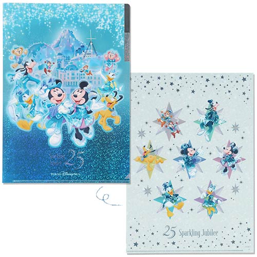 TDR - DisneySea 25th“Sparkling Jubilee” - Clear file set