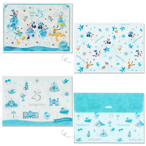 TDR - DisneySea 25th“Sparkling Jubilee” - Clear file set