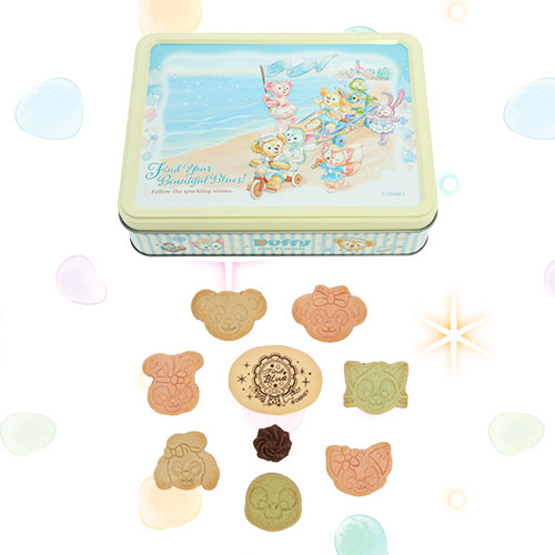 Official Tokyo DisneySea exclusive merchandise from the Duffy and Friends 'Find Your Beautiful Blues' collection.