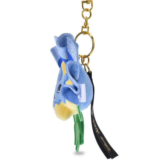 TDR - DISNEY ALICE IN WONDERLAND 75TH ANNIVERSARY - Blue Pansy Keychain