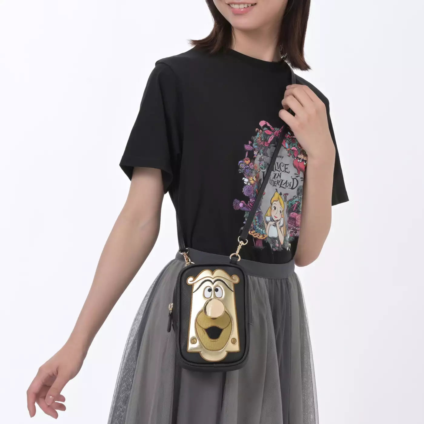 TDR - DISNEY ALICE IN WONDERLAND 75TH ANNIVERSARY - Door Knock Crossbody Bag
