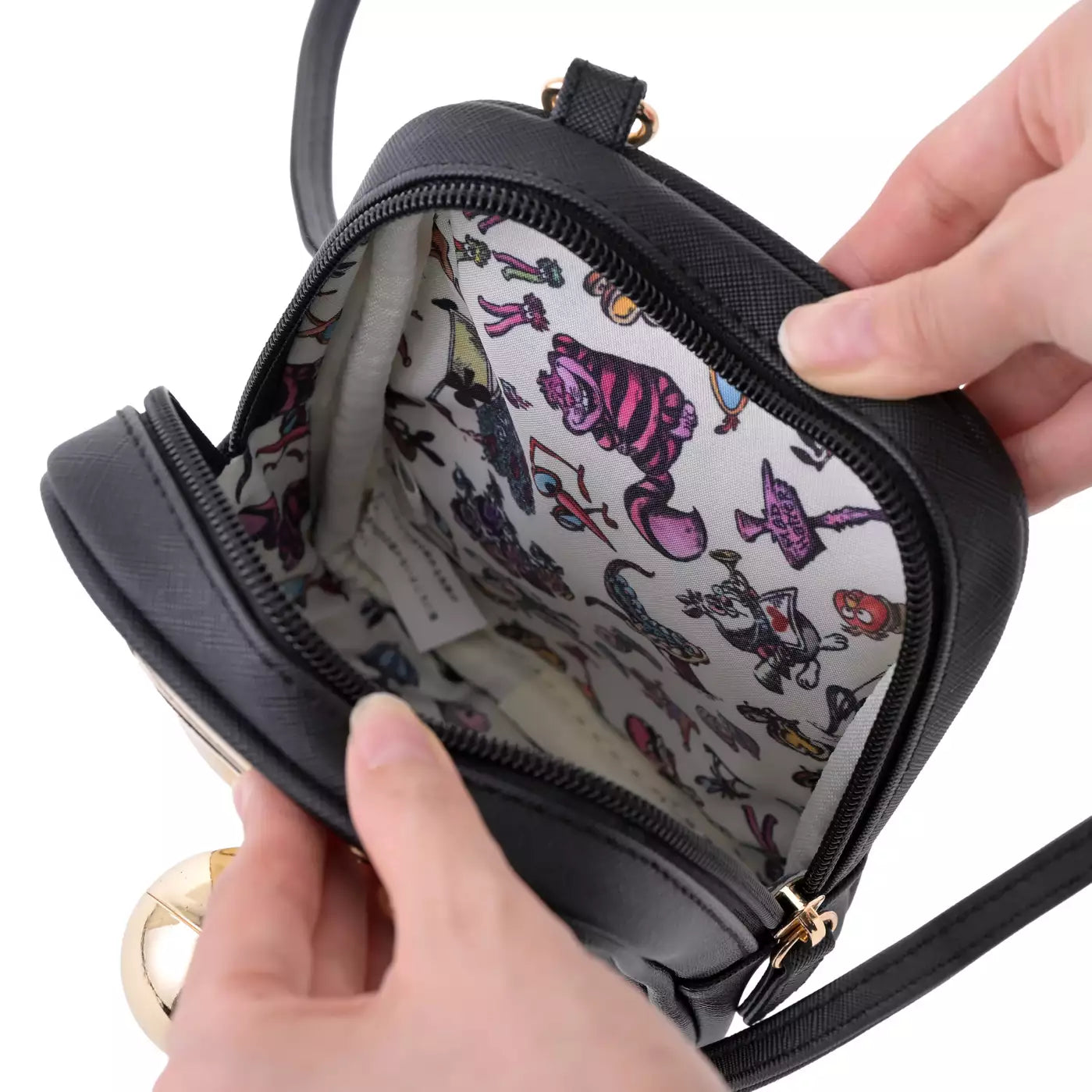 TDR - DISNEY ALICE IN WONDERLAND 75TH ANNIVERSARY - Door Knock Crossbody Bag