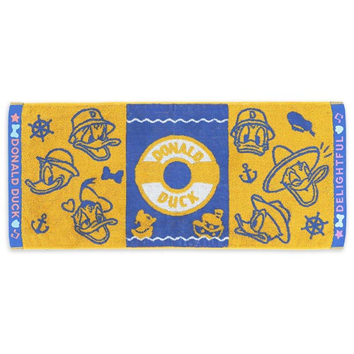 Donald Hand Towel Delightful Donald Duck | Tokyo Disney Resort