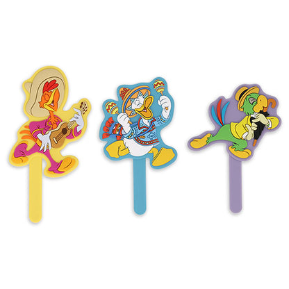 Donald José and Panchito Magnetic Hook Set Delightful Donald Duck | Tokyo Disney Resort
