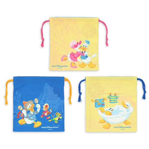 Donald String Bag Set Delightful Donald Duck | Tokyo Disney Resort