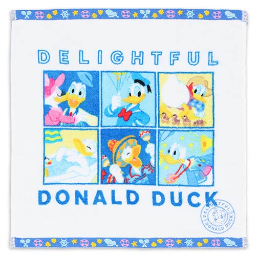 Donald Face Towel Delightful Donald Duck | Tokyo Disney Resort