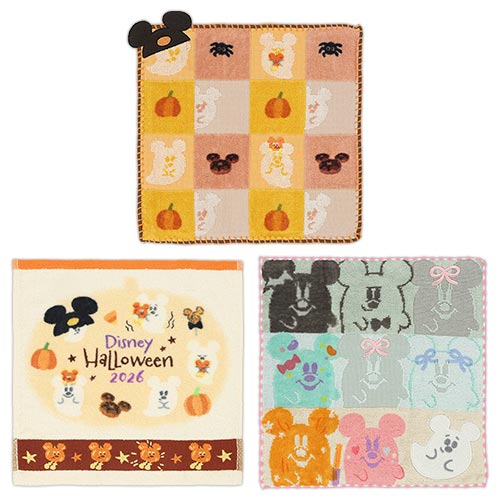Mini Towel Set Spooky but Fun Disney Halloween 2026 | Tokyo Disney Resort