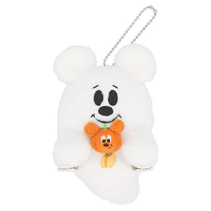 A Scared Ghost Shoulder Plush Keychain Spooky but Fun Disney Halloween 2026 | Tokyo Disney Resort