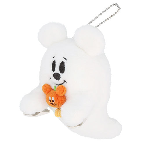 A Scared Ghost Shoulder Plush Keychain Spooky but Fun Disney Halloween 2026 | Tokyo Disney Resort