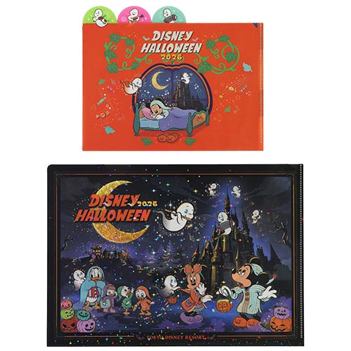File Folders Set Disney Halloween 2026 | Tokyo Disney Resort