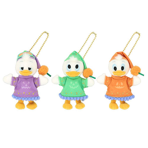 Huey Dewey Louie Plush Keychains Set Disney Halloween 2026 | Tokyo Disney Resort