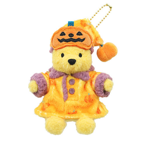 Winnie the Pooh Pinback Plush Keychain Disney Halloween 2026 | Tokyo Disney Resort