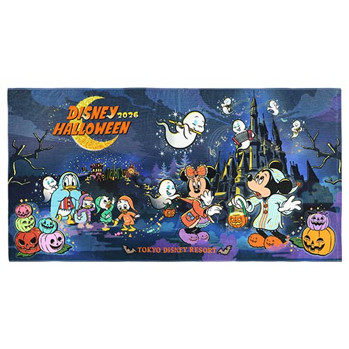 Bath Towel Disney Halloween 2026 | Tokyo Disney Resort