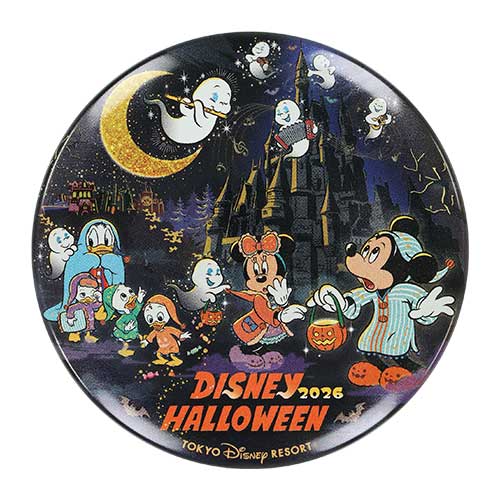 Pinback Button Disney Halloween 2026 | Tokyo Disney Resort