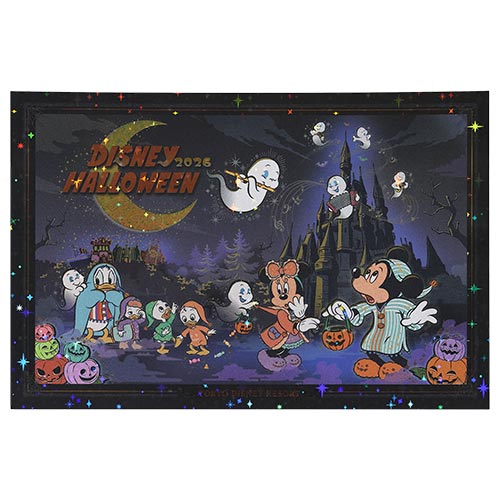 Postcard and Stickers Disney Halloween 2026 | Tokyo Disney Resort