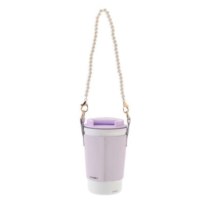 SDJ - Enjoy New Lifestyle - Stainless Steel Tumbler with Holder