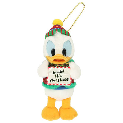 Donald Duck Plush Badge Disney Christmas 2026 Mickey & Friends | Tokyo Disneyland & Tokyo DisneySea