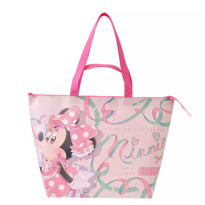 A merchandise item from the Disney Store Japan 'Minnie Day' collection, featuring Minnie Mouse with a bright, cheerful spring design. The product includes pastel colors, floral or ribbon motifs, and a cute, celebratory aesthetic in honor of Minnie Day (March 2nd).