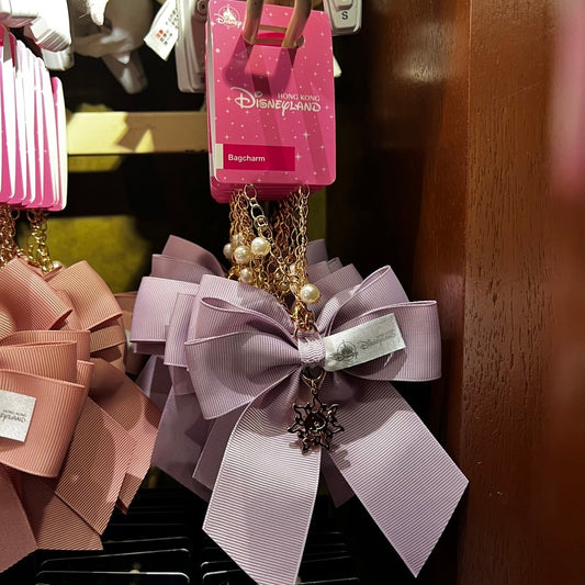 HKDL - 2025 - ribbon bag charm - Rapunzel