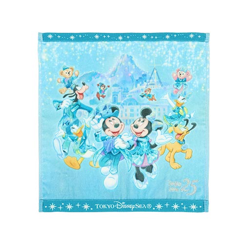 TDR - DisneySea 25th“Sparkling Jubilee” - Face towel
