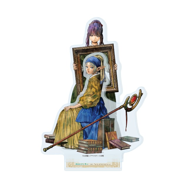 Frieren and Fern Acrylic Stand | Vermeer's Girl with a Pearl Earring
