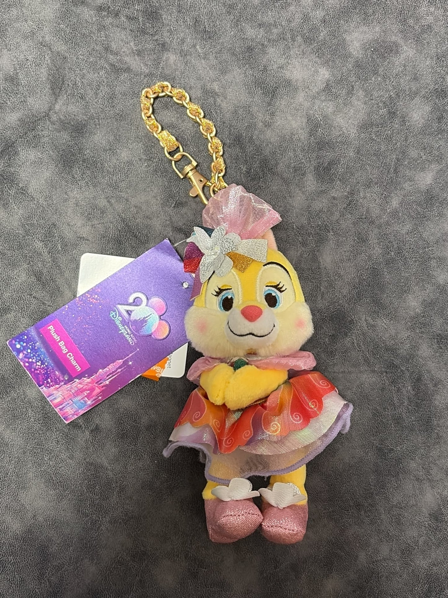 HKDL - Clarice plush keychain