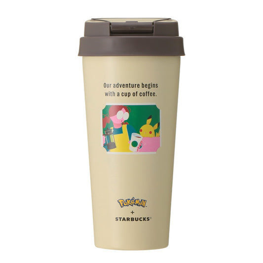 Pikachu Stainless Steel TOGO Bottle 473ml Pokémon + Starbucks | Starbucks Japan