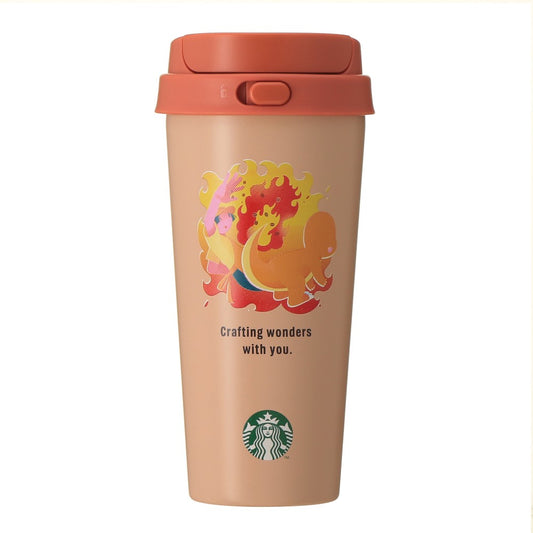 Charmander Stainless Steel TOGO Bottle 473ml Pokémon + Starbucks | Starbucks Japan
