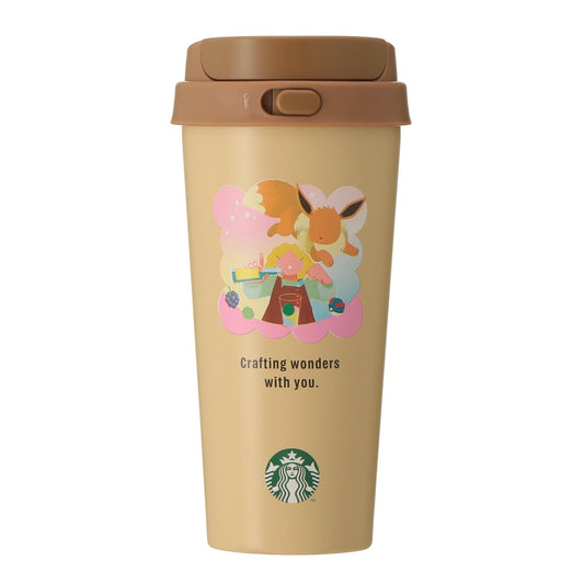 Eevee Stainless Steel TOGO Bottle 473ml Pokémon + Starbucks | Starbucks Japan