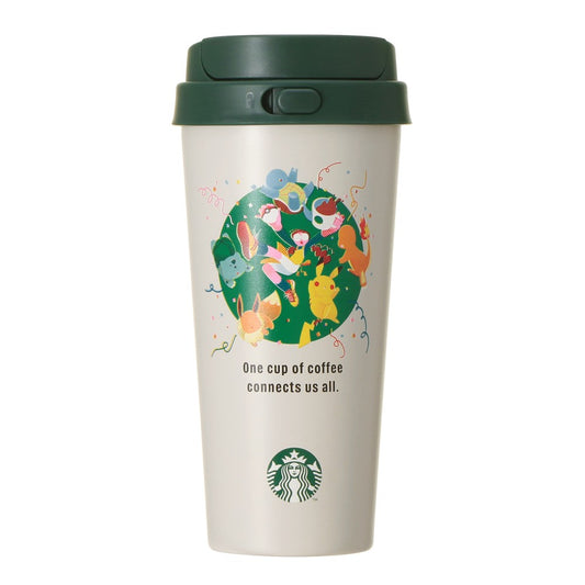 Coffee Connection Stainless Steel TOGO Bottle 473ml Pokémon + Starbucks | Starbucks Japan