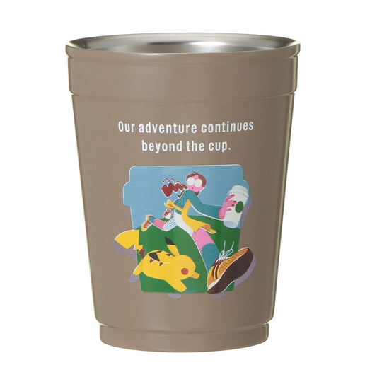 Coffee Adventure Stainless Steel Cup/Holder 355ml Pokémon + Starbucks | Starbucks Japan