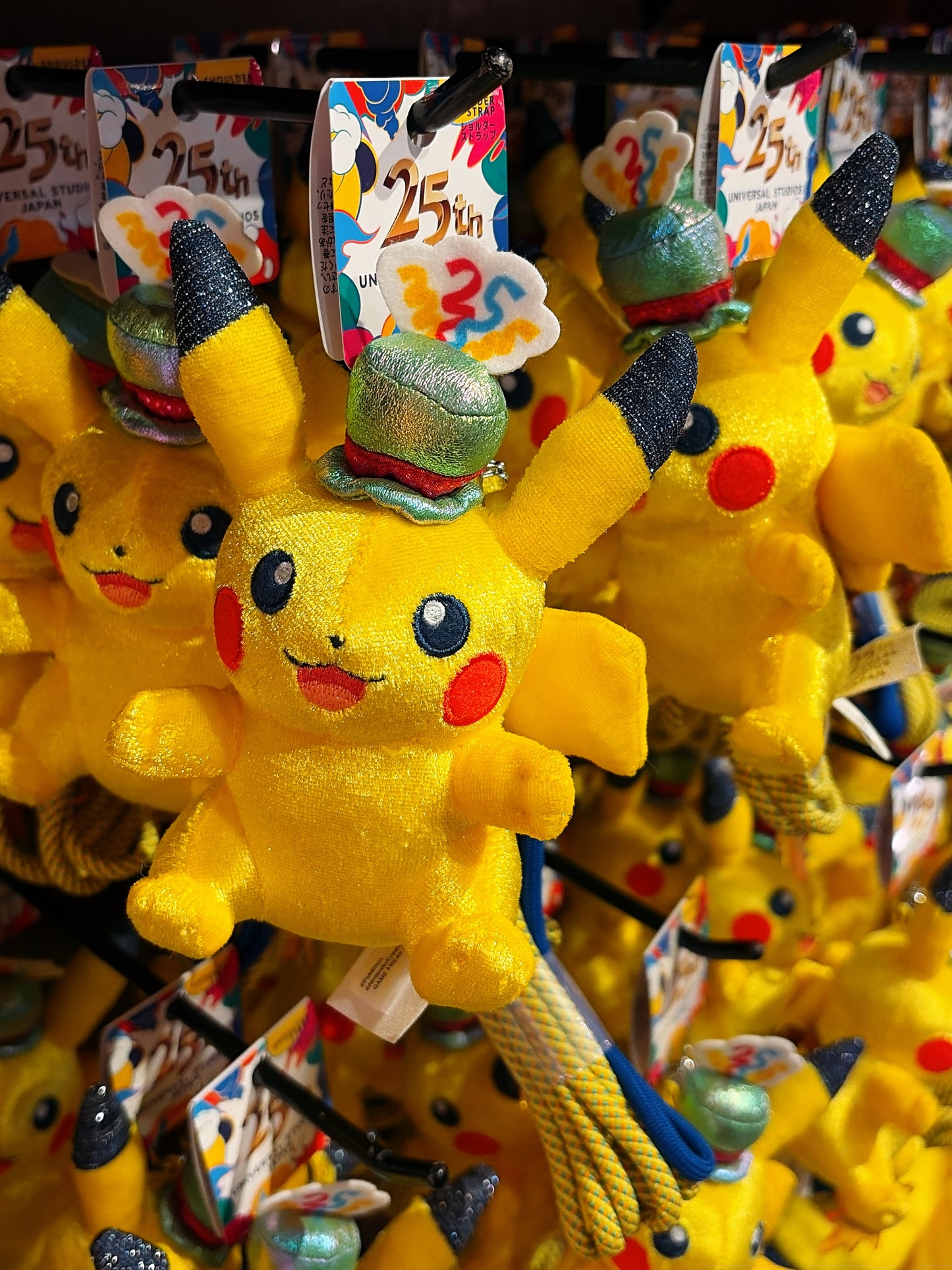 Official Universal Studios Japan 35th Anniversary Pok?mon merchandise featuring limited-edition celebratory designs.