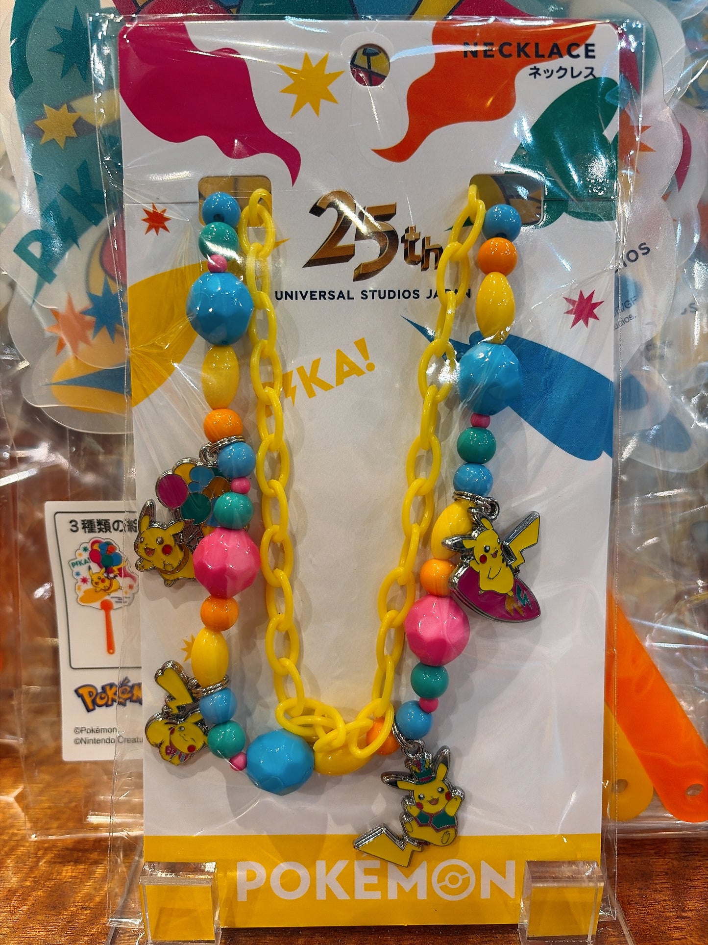 Official Universal Studios Japan 33th Anniversary Pok?mon merchandise featuring limited-edition celebratory designs.
