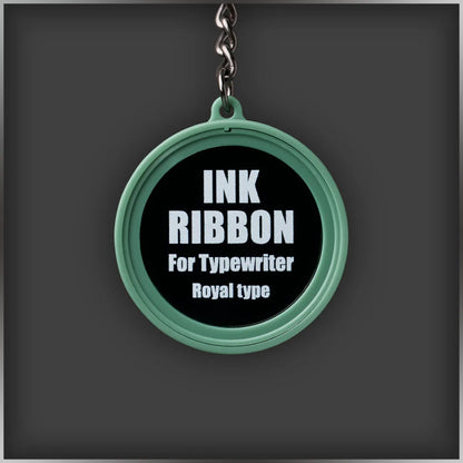 Ink Ribbon Sound Keychain Biohazard 30th Anniversary Exhibition | THE WORLD OF BIOHAZARD Exhibition Shop
