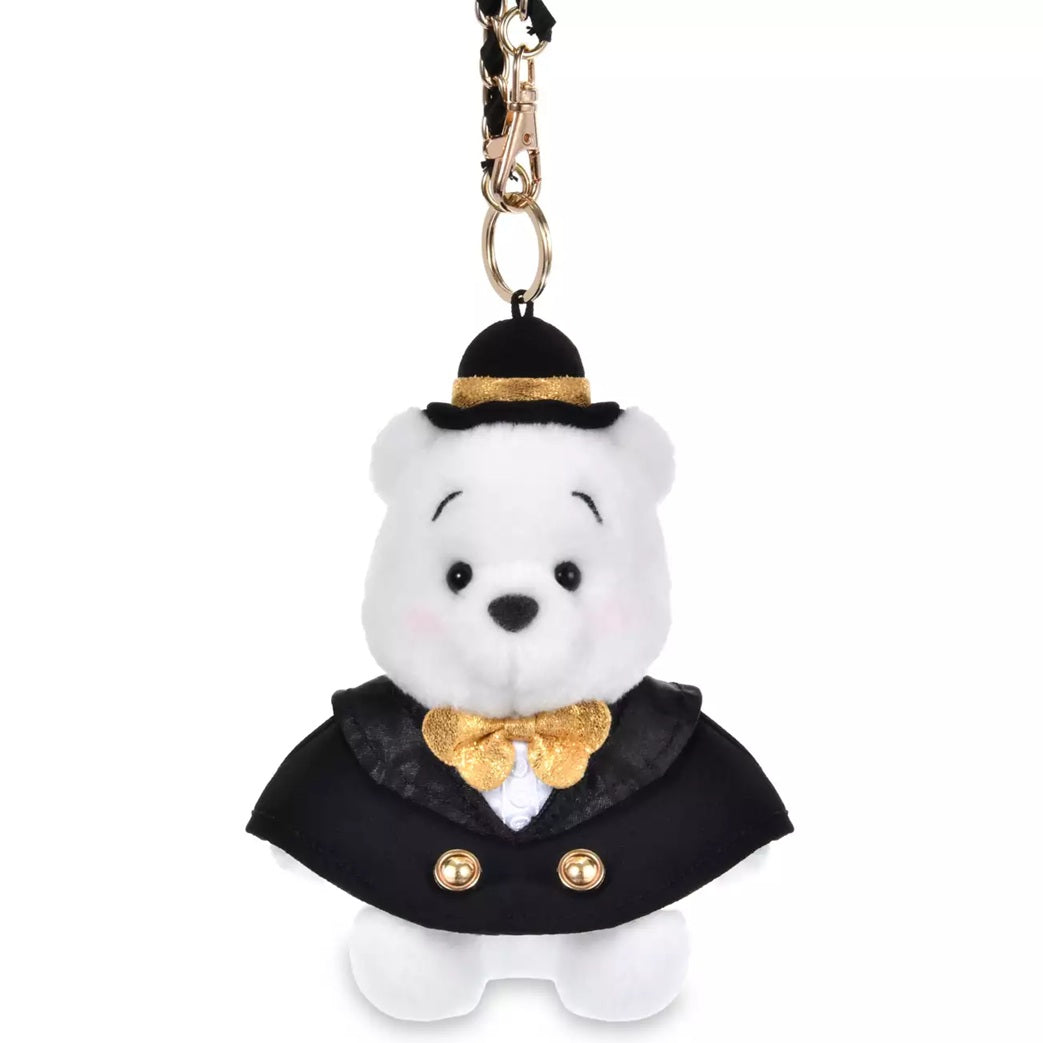 Winnie the Pooh Plush Keychain Kuronohi - Black Style | Disney Store Japan