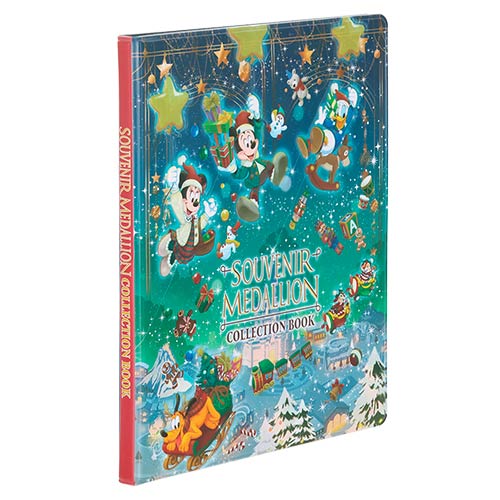 Souvenir Medal Book with Medal Disney Christmas 2026 Mickey & Friends | Tokyo Disneyland & Tokyo DisneySea
