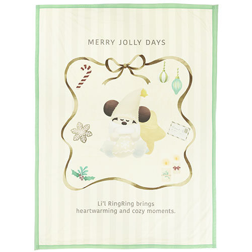 Lil RingRing Blanket (large) Disney Christmas 2026 Merry Lil RingRing | Tokyo Disneyland & Tokyo DisneySea
