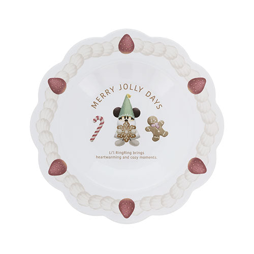 Lil RingRing Plate Disney Christmas 2026 Merry Lil RingRing | Tokyo Disneyland & Tokyo DisneySea