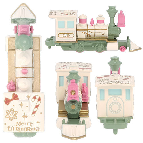 Lil RingRing Disney Vehicle Collection (Tomica) Set Disney Christmas 2026 Merry Lil RingRing | Tokyo Disneyland & Tokyo DisneySea