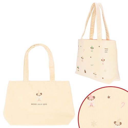Lil RingRing Tote Bag Disney Christmas 2026 Merry Lil RingRing | Tokyo Disneyland & Tokyo DisneySea