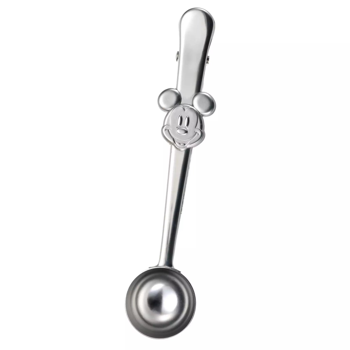 Disney Store Japan-Mickey's Coffee Life with Cafe-Coffee Major Spoon with Clip-LEALEA MART