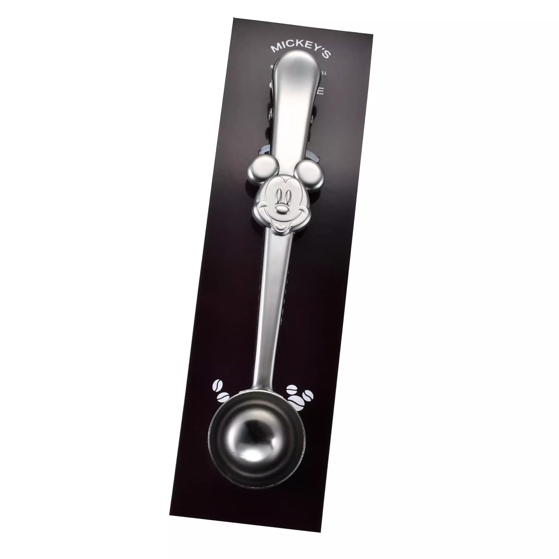 Disney Store Japan-Mickey's Coffee Life with Cafe-Coffee Major Spoon with Clip-LEALEA MART