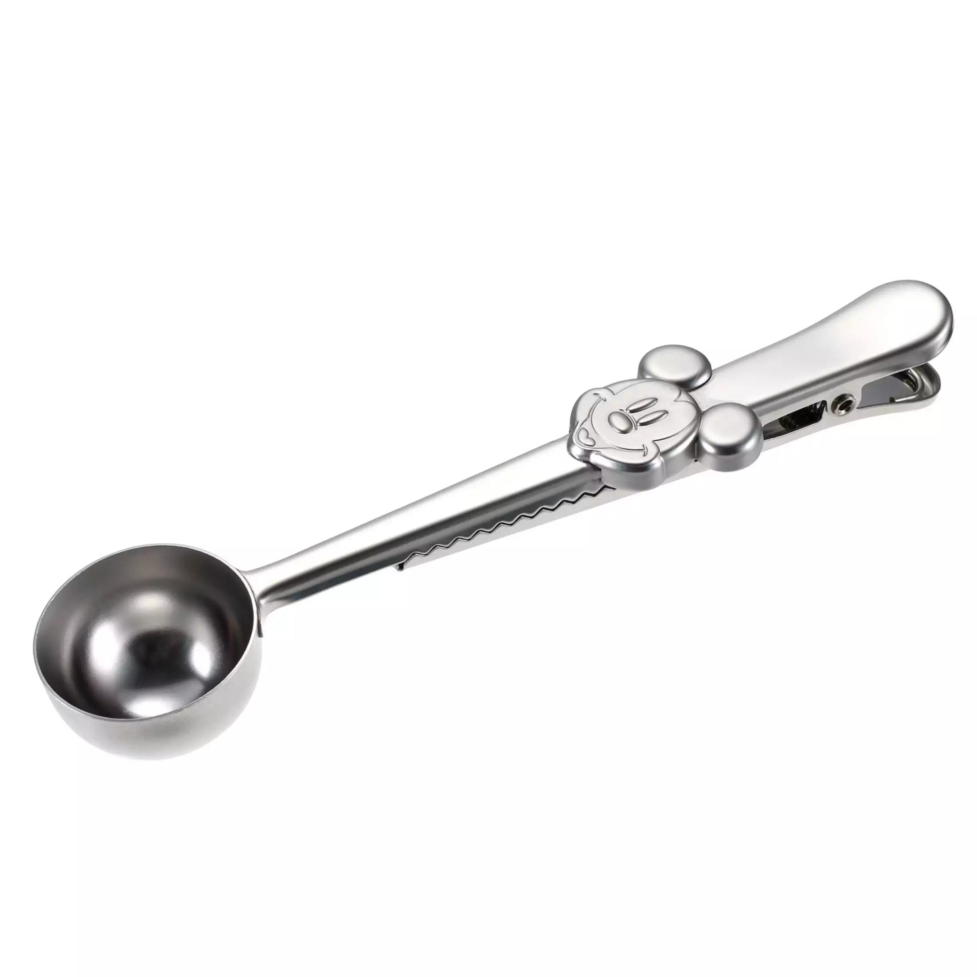 Disney Store Japan-Mickey's Coffee Life with Cafe-Coffee Major Spoon with Clip-LEALEA MART
