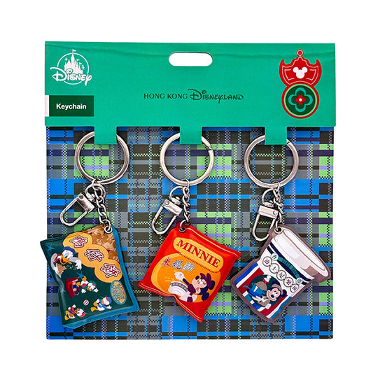 HKDL - Mickey and Friends Hong Kong Vintage Collection - Mini Consumable Keychain