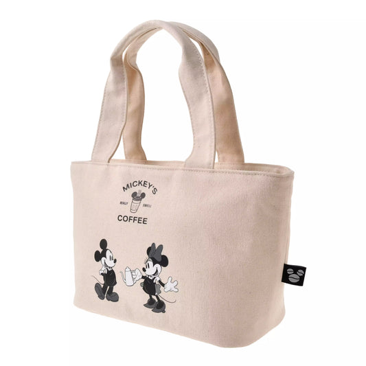 Disney Store Japan-Mickey's Coffee Life with Cafe-Mickey and Minnie Cooler Bag-LEALEA MART