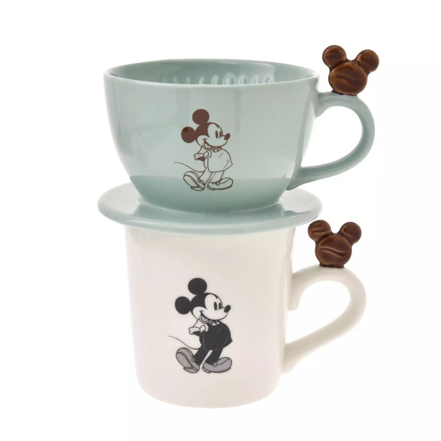 Disney Store Japan-Mickey's Coffee Life with Cafe-Mug-LEALEA MART