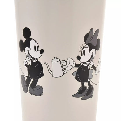 Disney Store Japan-Mickey's Coffee Life with Cafe-Stainless Steel Tumbler-LEALEA MART