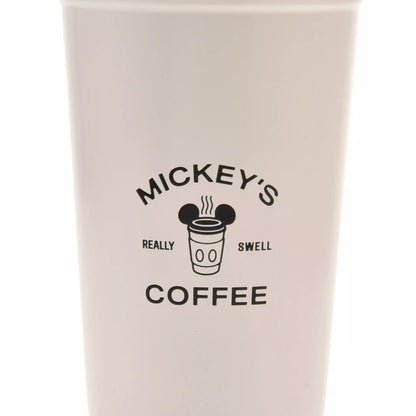 Disney Store Japan-Mickey's Coffee Life with Cafe-Stainless Steel Tumbler-LEALEA MART