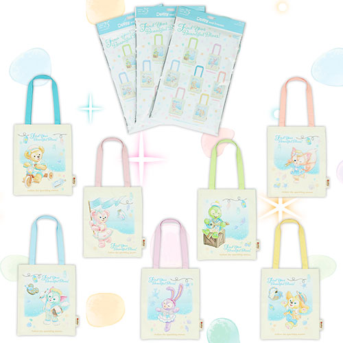 Official Tokyo DisneySea exclusive merchandise from the Duffy and Friends 'Find Your Beautiful Blues' collection.