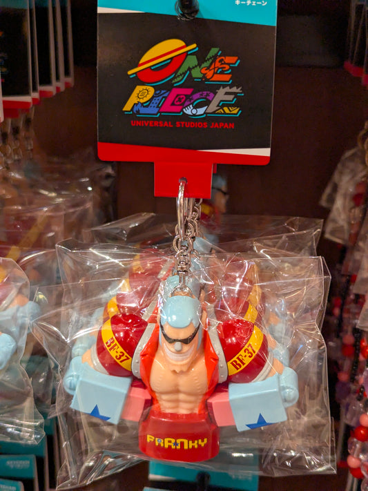 Franky Lighting Keychain One Piece Premier Summer 2026 | Universal Studios Japan